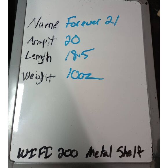 Forever 21 Shirt Ladies Large Black Pink Racer Stripe - Picture 5 of 5